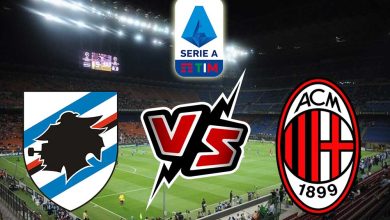 ميلان و سامبدوريا بث مباشر