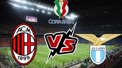 ميلان و لاتسيو بث مباشر