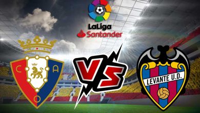 أوساسونا و ليفانتي بث مباشر