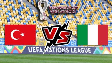إيطاليا و تركيا بث مباشر