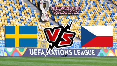 السويد و التشيك بث مباشر