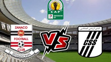 النادي الصفاقسي و زاناكو بث مباشر