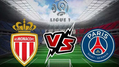 باريس سان جيرمان و موناكو بث مباشر