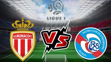 ستراسبورج و موناكو بث مباشر