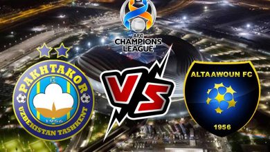 التعاون و باختاكور بث مباشر