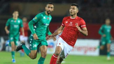 الرجاء الرياضي ينهزم أمام مضيفه الأهلي المصري