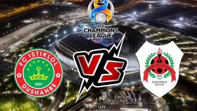 الريان و استقلال دوشنبه بث مباشر