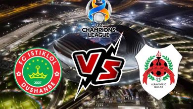 الريان و استقلال دوشنبه بث مباشر