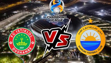 الشارقة و استقلال دوشنبه بث مباشر