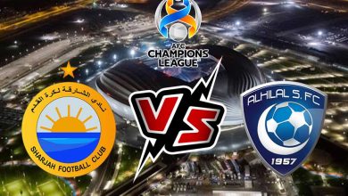 الهلال و الشارقة بث مباشر