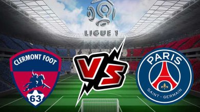 باريس سان جيرمان و كليرمون فوت بث مباشر