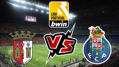 بورتو و سبورتينغ براغا بث مباشر