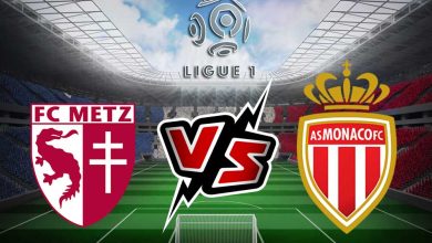 موناكو و ميتز بث مباشر