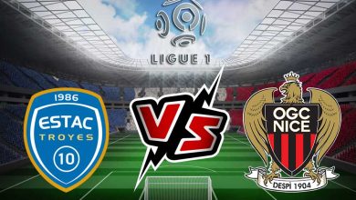 نيس و تروا بث مباشر