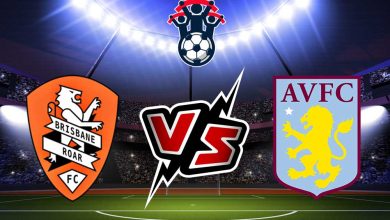 أستون فيلا و بريزبان روار بث مباشر