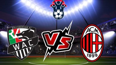 ميلان و وولفسبيرجر بث مباشر