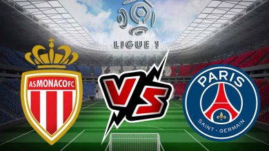 باريس سان جيرمان و موناكو بث مباشر