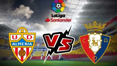 ألميريا و أوساسونا بث مباشر