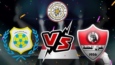 الإسماعيلي و غزل المحلة بث مباشر