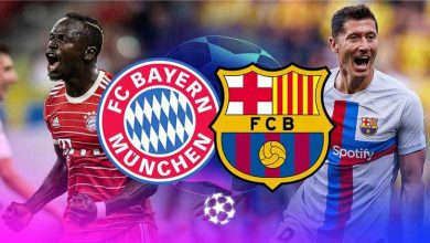 مباراة برشلونة و بايرن ميونخ