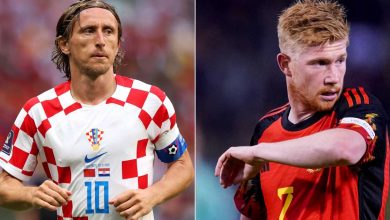 موعد مباراة كرواتيا و بلجيكا