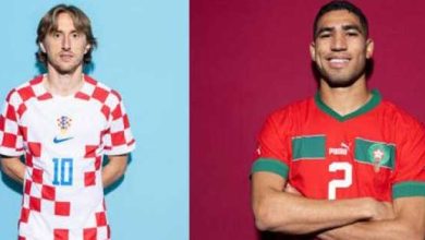 القنوات الناقلة لمباراة المغرب وكرواتيا