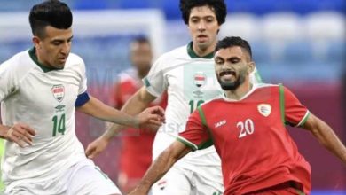 مباراة العراق وعمان